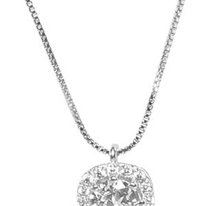 Elegant Silver Pendant Necklace